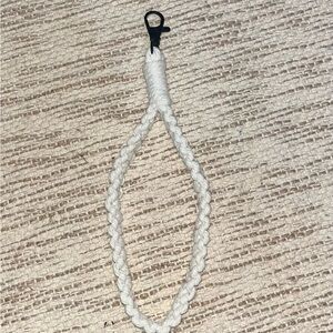 Homemade Macrame Wristlet Lanyard Keychain